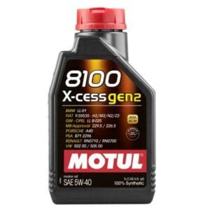 Motul 105774 8100 X-CESS GEN2 5W-40 1L