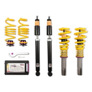 KW Coilover Kit V1 Audi A4 S4 (8K/B8) w/o electronic dampening controlSedan FWD + Quattro 10210075