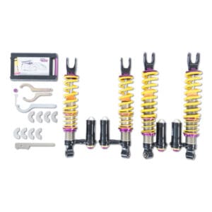 KW Coilover Kit V4 2011+ Lamborghini Aventador Incl. Roadster w/o Electronic Dampers 3A711007