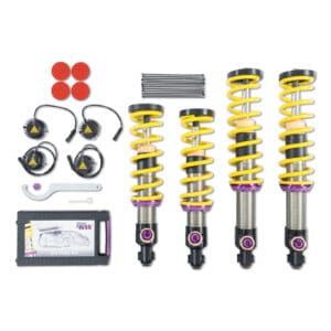 KW Coilover Kit V4 2016+ Mercedes AMG GT/GT S/GT C Coupe w/ Adaptive Suspension 3A725085