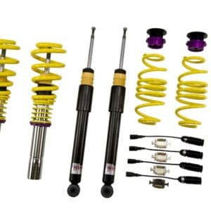 KW Coilover Kit V1 Audi A4 S4 (8K/B8) w/ electronic dampening controlSedan FWD + Quattro 10210097