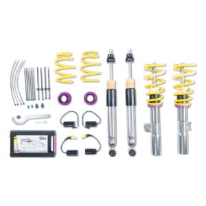 KW Coilover Kit V3 2020+ Mercedes CLA 35/CLA 45 Coupe 4WD w/ Electronic Dampers 3522500S