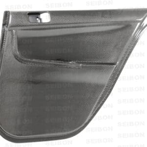 Seibon 08-12 Mitsubishi Evo Carbon Fiber Rear Door Panels