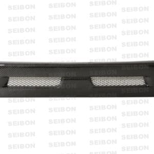 Seibon 08-12 Mitsubishi Lancer Evo X Shaved Emblem Carbon Fiber Front Grill does not fit MR model